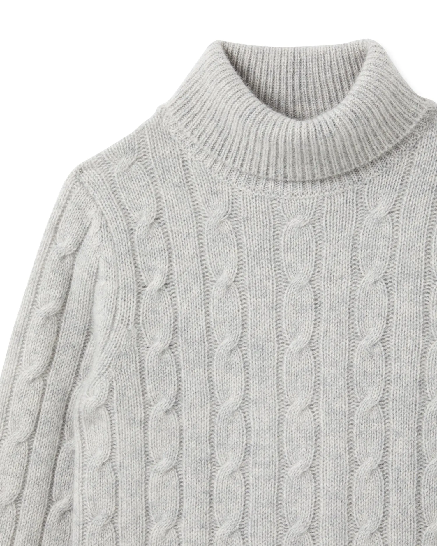 BOY N.Peal Boys*Boys Cable Turtle Neck Cashmere Sweater