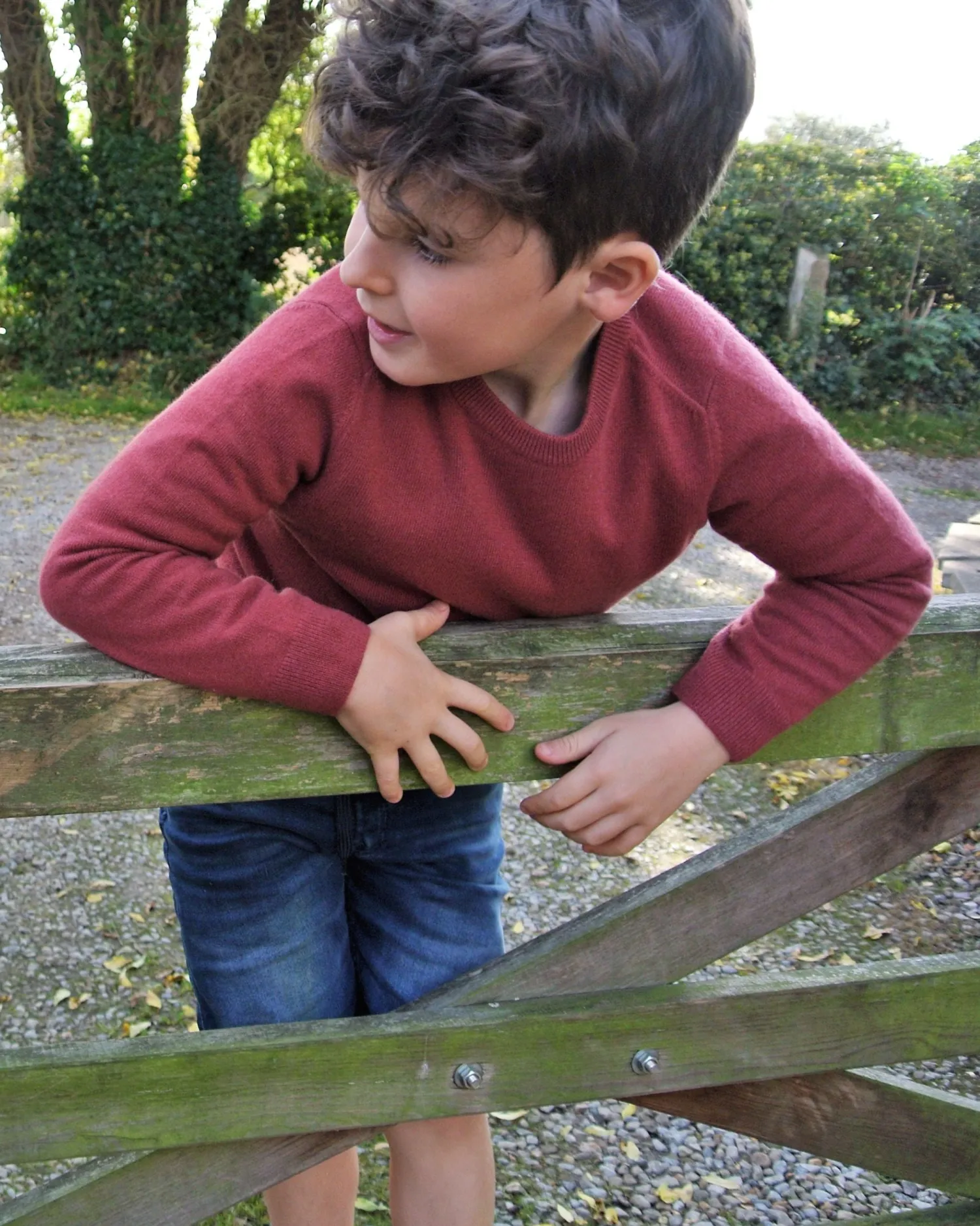 BOY N.Peal Boys*Boys Round Neck Cashmere Sweater