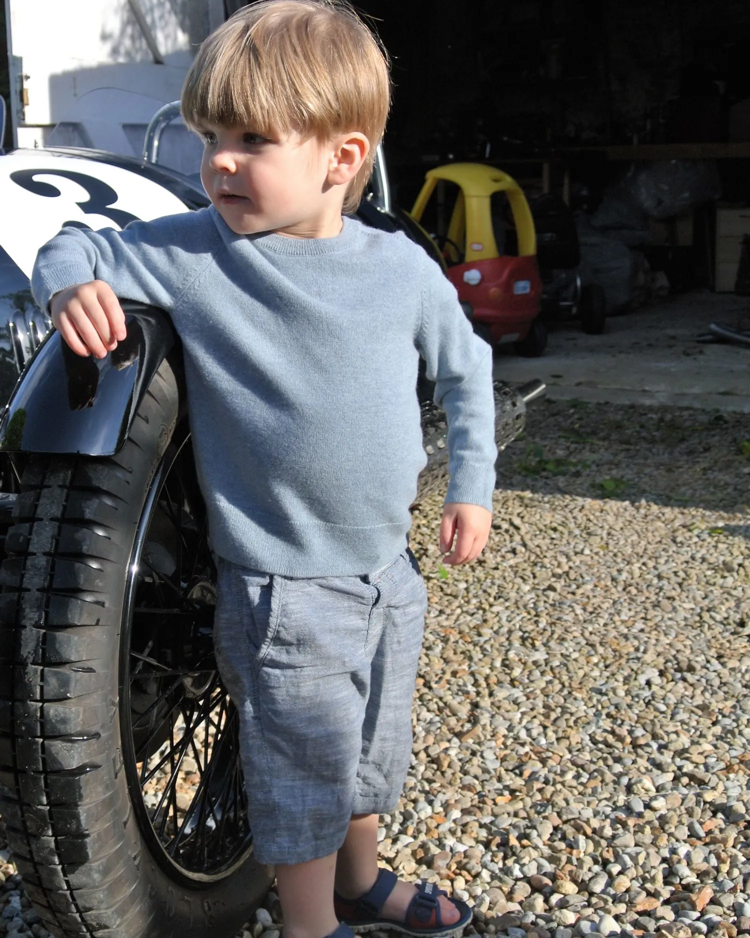 BOY N.Peal Boys*Boys Round Neck Cashmere Sweater