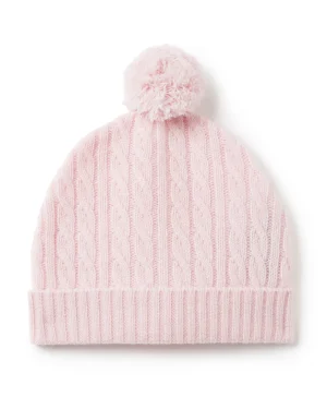 N.Peal Baby*Cable Cashmere Hat