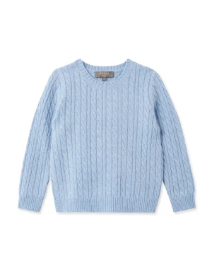 N.Peal Baby*Cable Cashmere Sweater