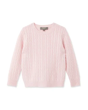 N.Peal Baby*Cable Cashmere Sweater