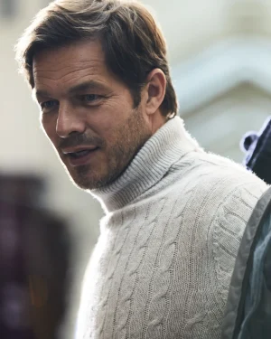 Women N.Peal James Bond Jumpers & Sweaters | Spectre*007 Cable Roll Neck Cashmere Jumper