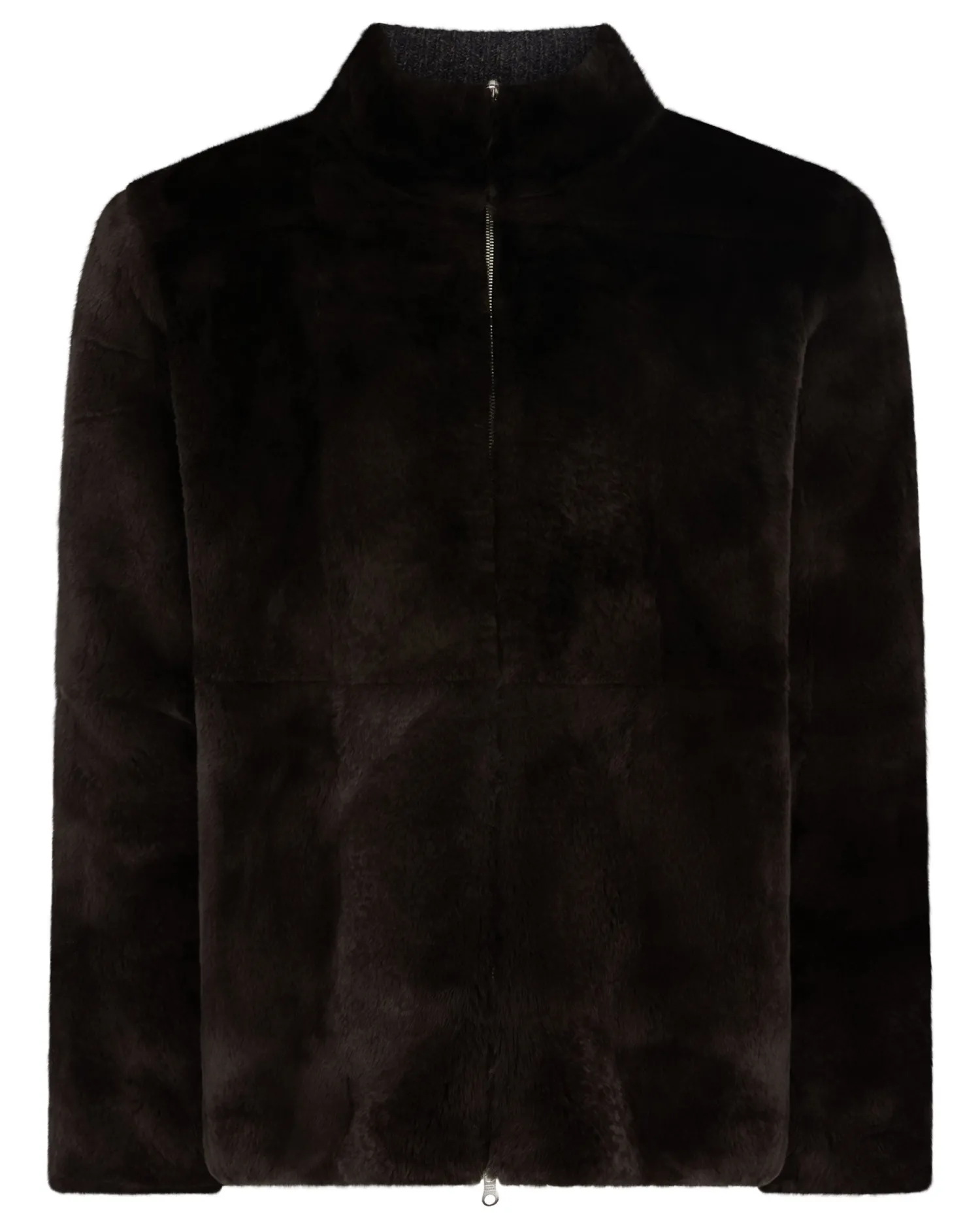 N.Peal Dark Grey | Fur Trim Knitwear*Men's Aspen Cashmere Cable Fur Cardigan