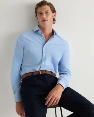 Women N.Peal Blue | Blue*Men's Cannes Soft Flannel Shirt