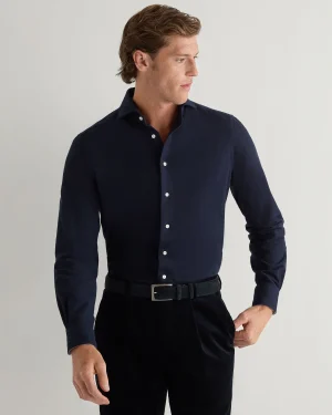 Women N.Peal Navy | Navy*Men's Cannes Soft Flannel Shirt