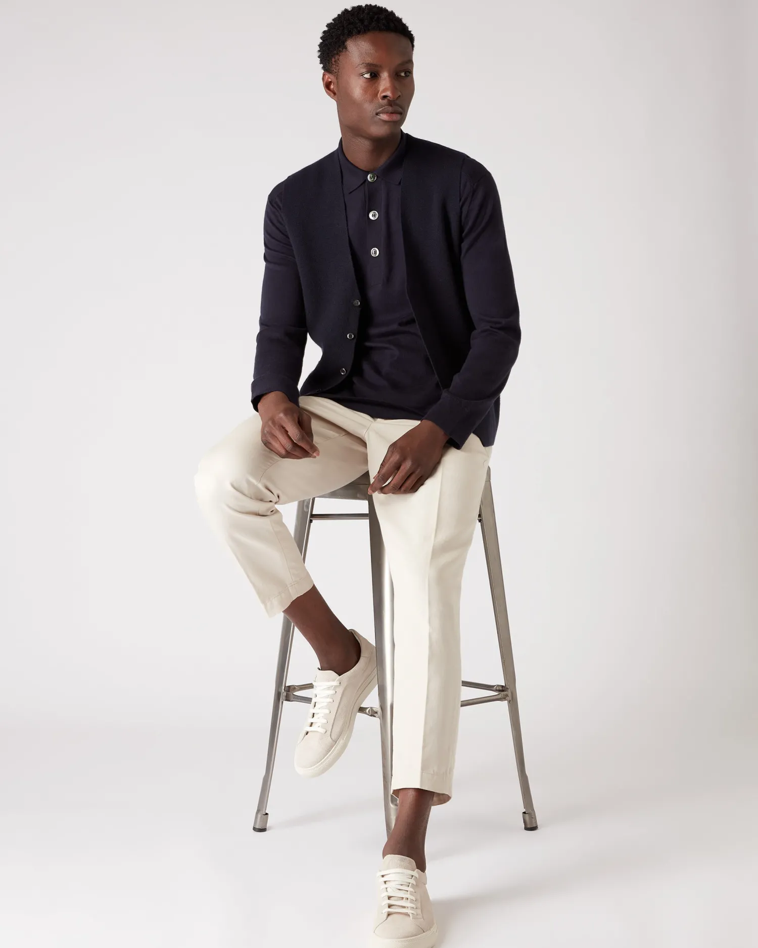 Women N.Peal Navy | Navy*Men's Chelsea Cashmere Waistcoat