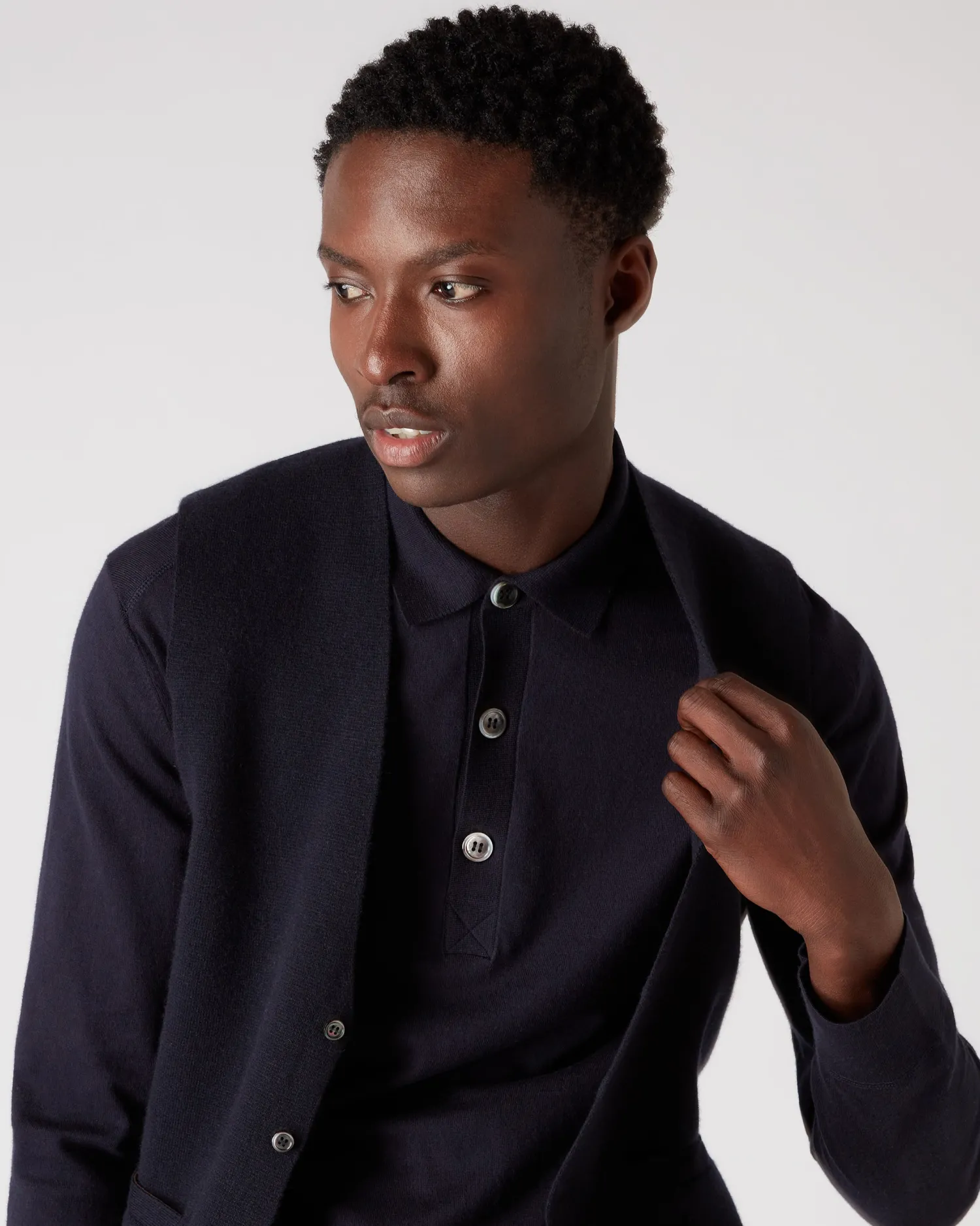 Women N.Peal Navy | Navy*Men's Chelsea Cashmere Waistcoat