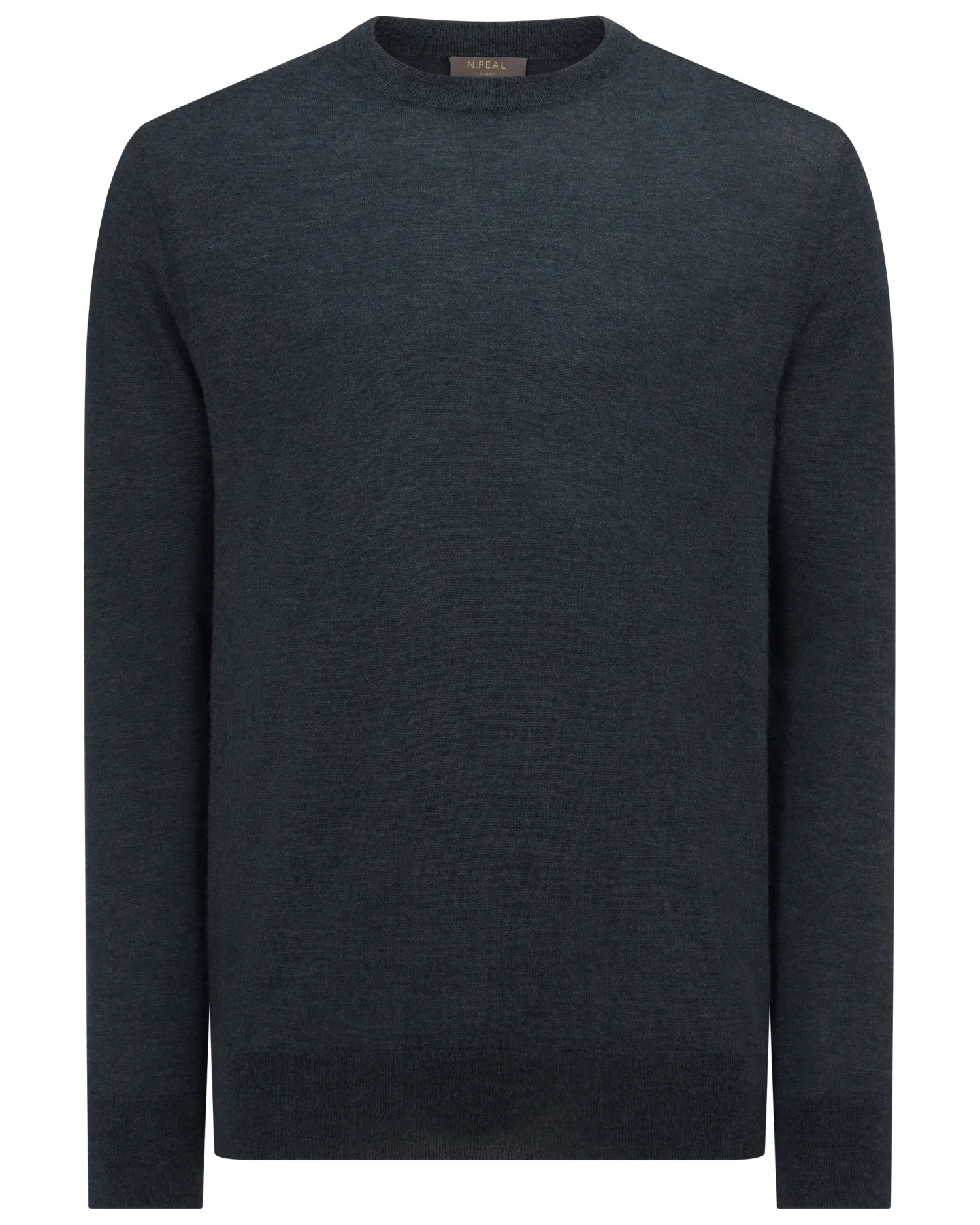 Women N.Peal Blue | Blue*Men's Covent Fine Gauge Cashmere Round Neck Sweater