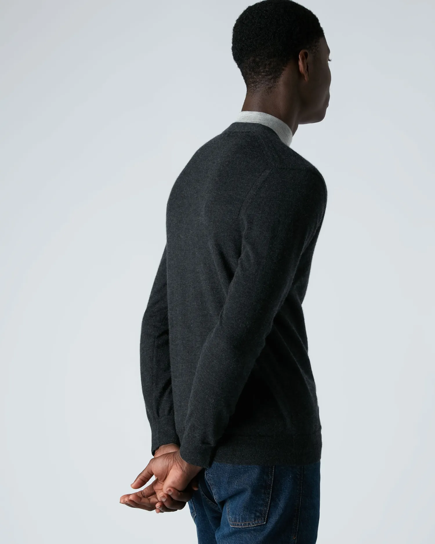 N.Peal Fine Gauge Cashmere | Cardigans*Men's Curzon Fine Gauge Cashmere Cardigan