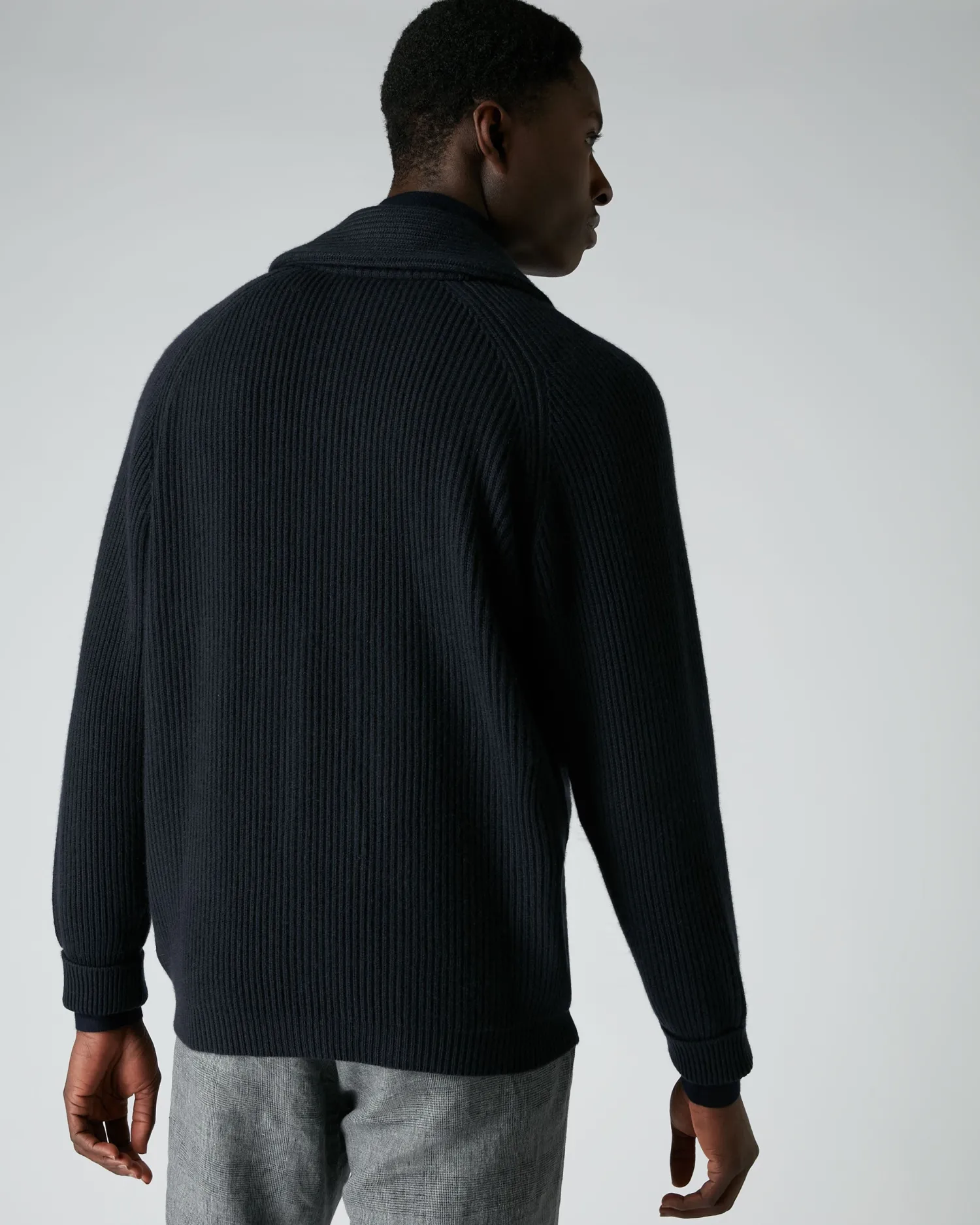 Women N.Peal Navy | Navy*Men's Kensington Cashmere Cardigan