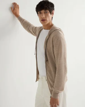 Women N.Peal Natural | Natural*Men's Ladbroke Cashmere Hoodie