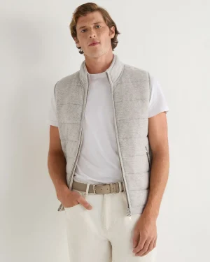 Women N.Peal Natural | Natural*Men's Mall Cashmere Gilet