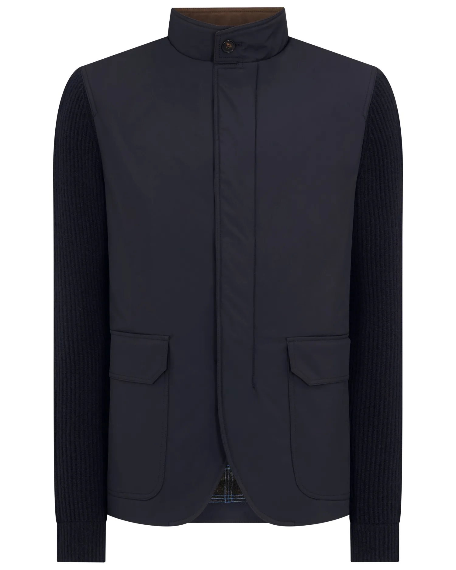 Women N.Peal Navy | Navy*Men's Montana Knit Sleeve Jacket