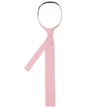 N.Peal Ties*Men's Plain Knitted Cashmere Tie