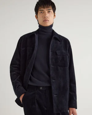 Women N.Peal Navy | Navy*Men's Scala Cord Overshirt
