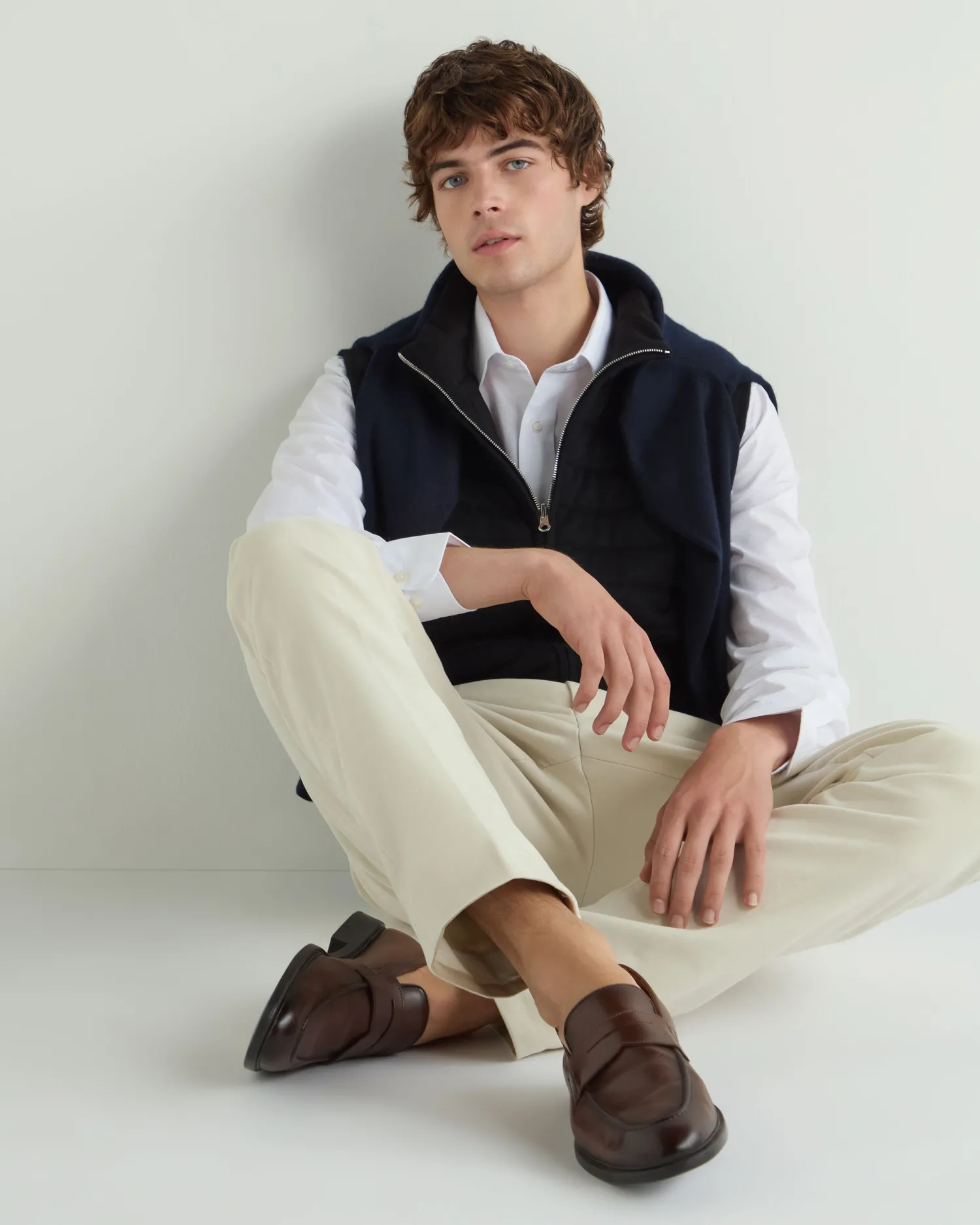 Women N.Peal Black | Black*Men's Smithfield Fine Gauge Cashmere Padded Gilet