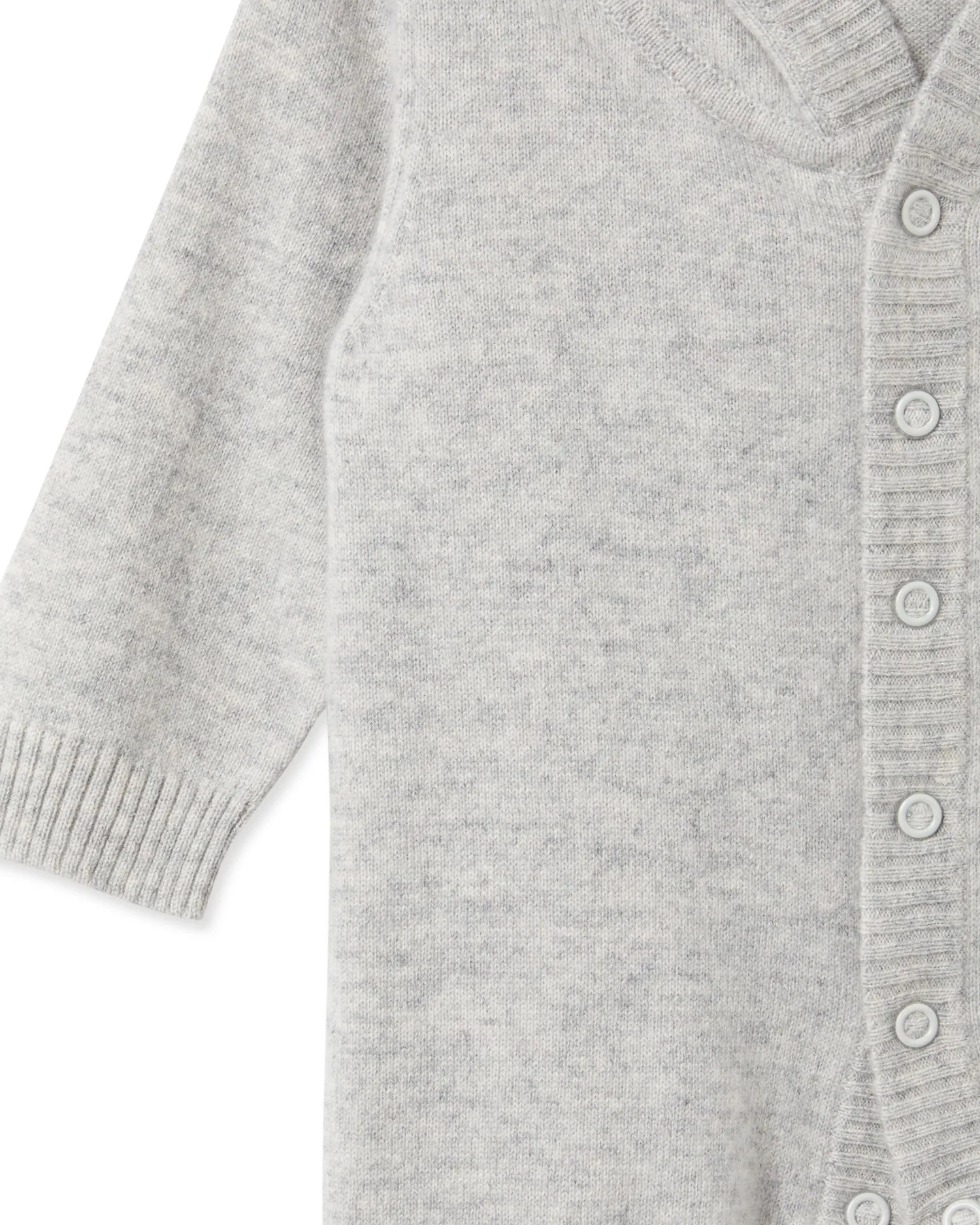 N.Peal Baby*Panda Cashmere Sleepsuit