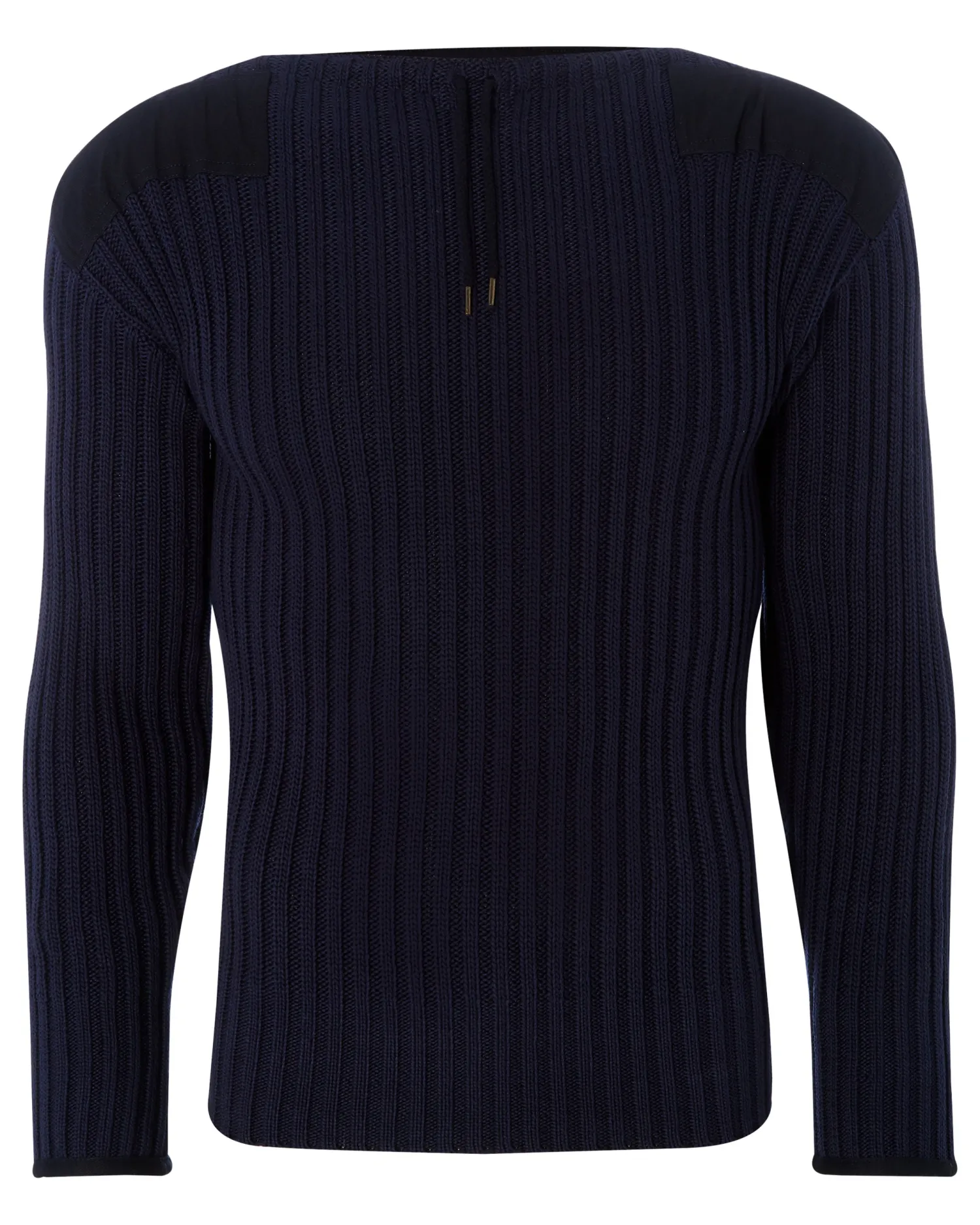 Women N.Peal James Bond Jumpers & Sweaters | Blue*007 Ribbed Army Sweater