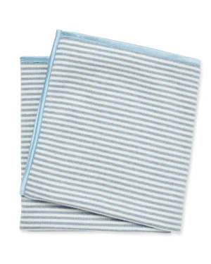 N.Peal Baby*Stripe Baby Cashmere Blanket