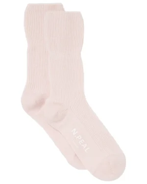 Women N.Peal Homeware | Socks & Slippers*Unisex Cashmere Rib Bed Socks