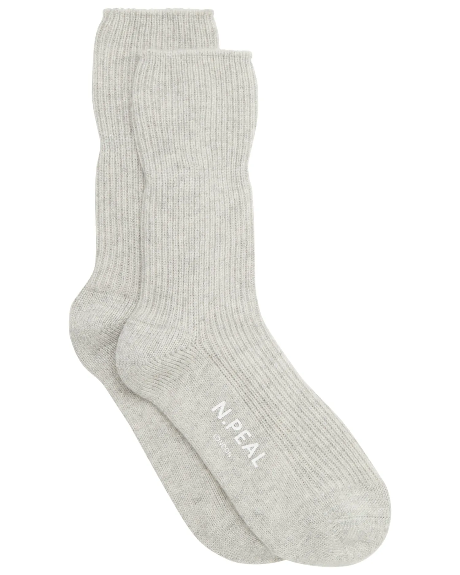 Women N.Peal Homeware | Socks & Slippers*Unisex Cashmere Rib Bed Socks