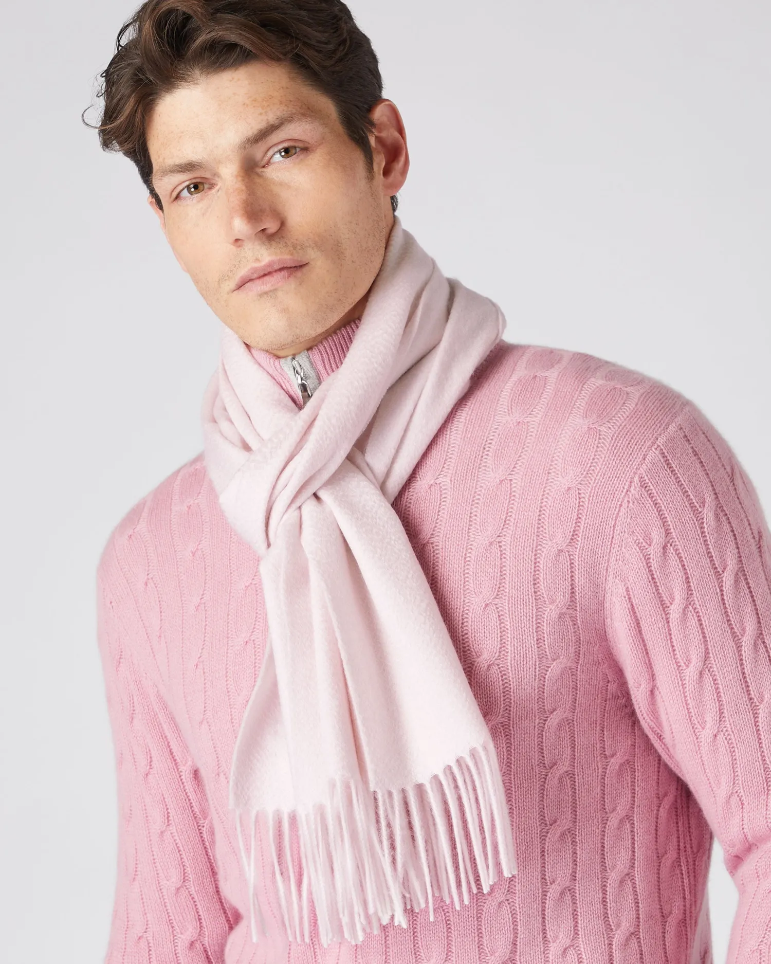 Women N.Peal Scarves | Cashmere Scarves*Unisex Large Woven Cashmere Scarf