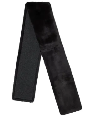 Women N.Peal Fur Trim Accessories | Scarves*Unisex Long Fur Scarf