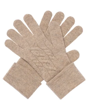 Women N.Peal Gloves | Organic Cashmere*Women's Cable Cashmere Gloves