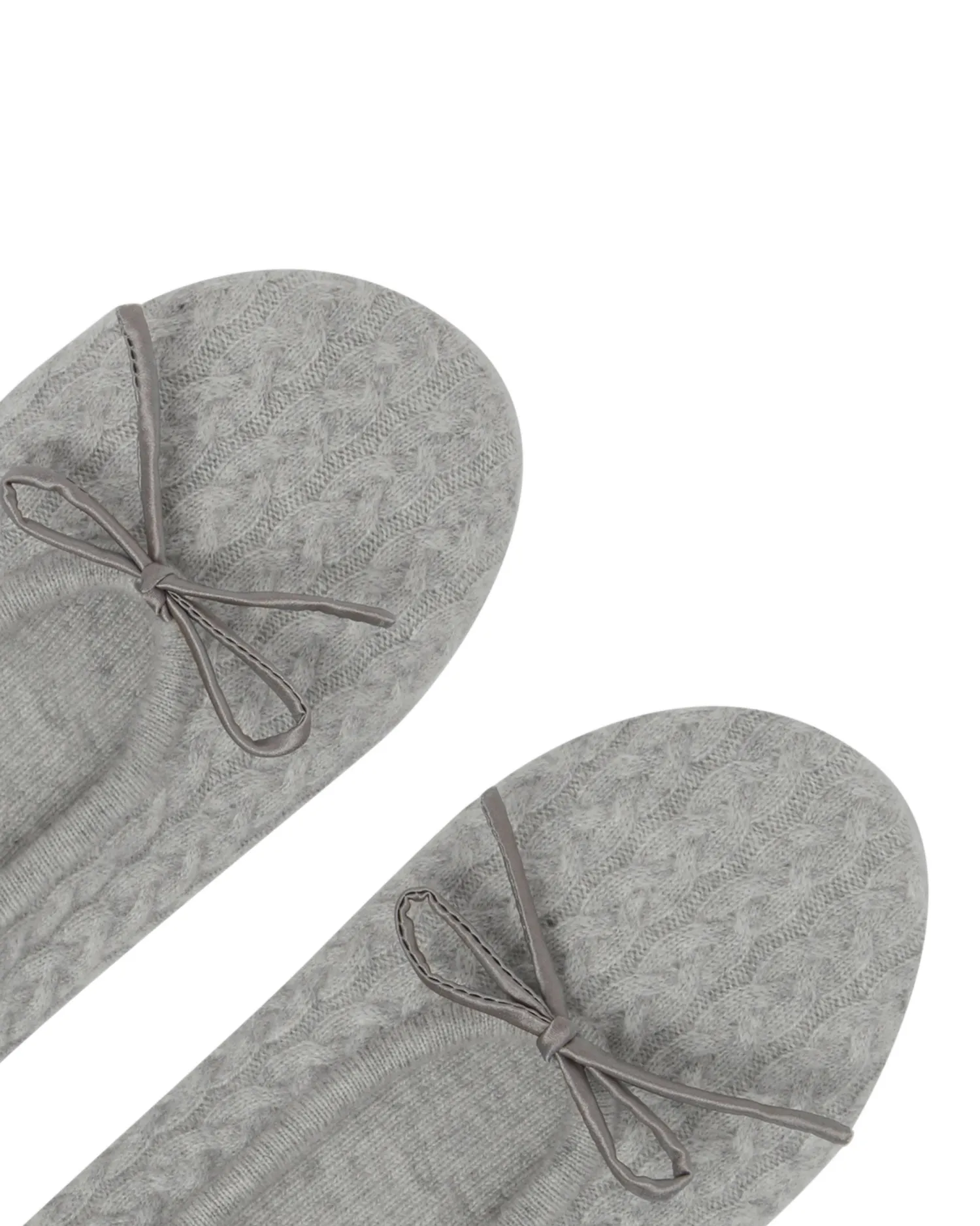 Women N.Peal Homeware | Slippers & Socks*Women's Cable Cashmere Slippers