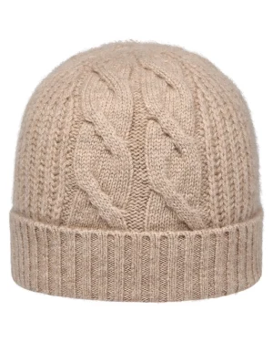 Women N.Peal Hats | Organic Cashmere*Women's Cable Rib Cashmere Hat
