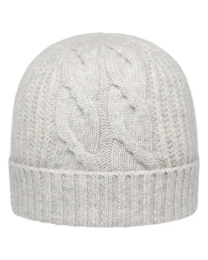 Women N.Peal Hats | Organic Cashmere*Women's Cable Rib Cashmere Hat