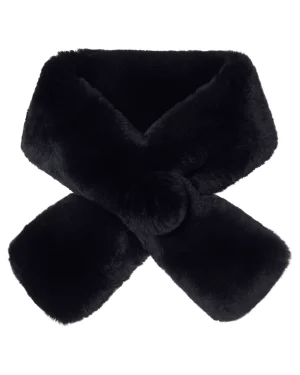 Women N.Peal Fur Trim Accessories | Cashmere Scarves*Women's Fur Neck Warmer