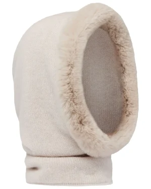 Women N.Peal Fur Trim Accessories*Women's Fur Trim Ski Hood