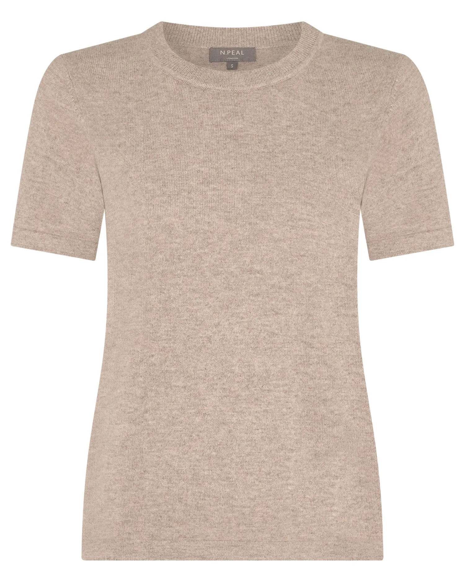 Women N.Peal Natural | Brown*Women's Lottie Cashmere T-Shirt