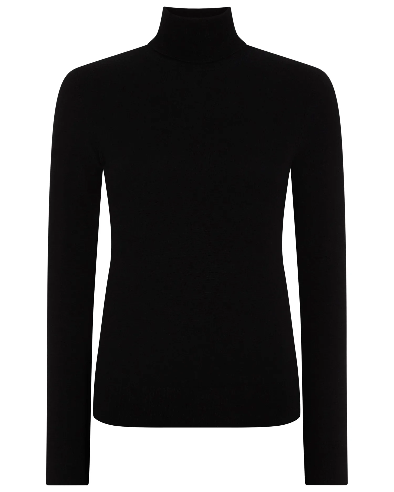 Women N.Peal Black | Superfine Cashmere*Women's Margot Superfine Cashmere Turtle Neck Sweater