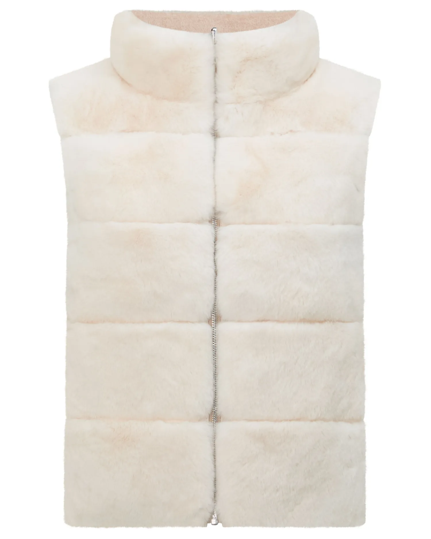 Women N.Peal Natural | Brown*Women's Reversible Rex Gilet PRE-ORDER