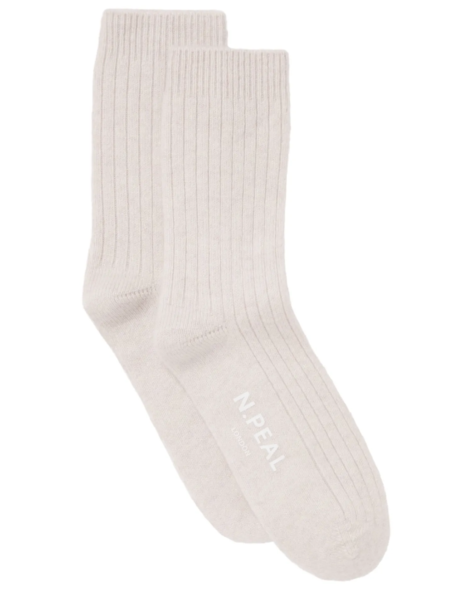 Women N.Peal Slippers & Socks | Gloves*Women's Rib Cashmere House Socks