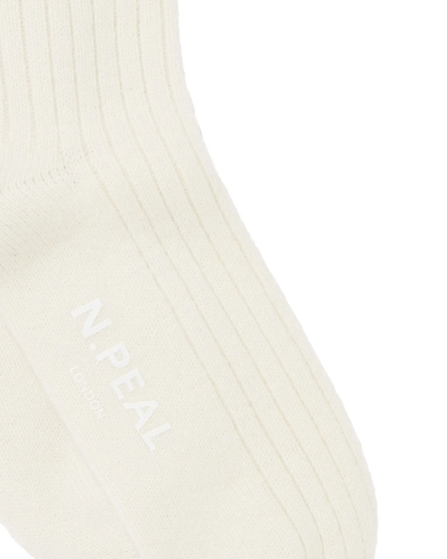 Women N.Peal Slippers & Socks | Gloves*Women's Rib Cashmere House Socks