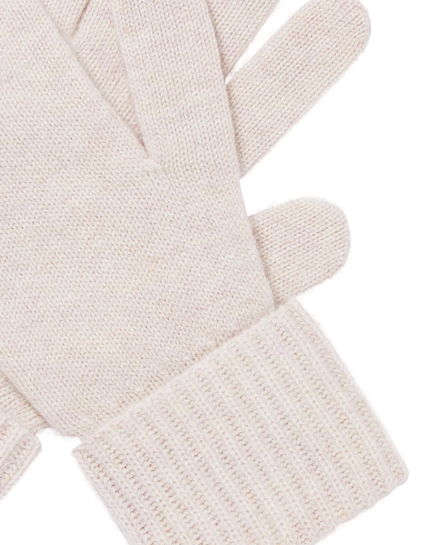 Women N.Peal Gloves | Organic Cashmere*Women's Ribbed Cashmere Gloves