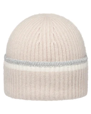 Women N.Peal Hats*Women's Sparkle Trim Cashmere Hat With Lurex