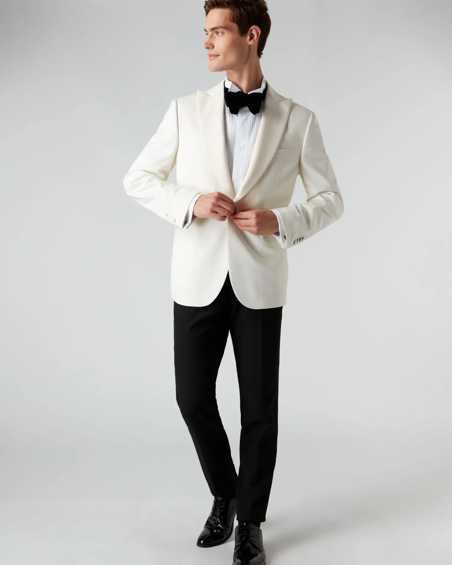 Women N.Peal James Bond Jackets | White*007 Woven Dinner Jacket